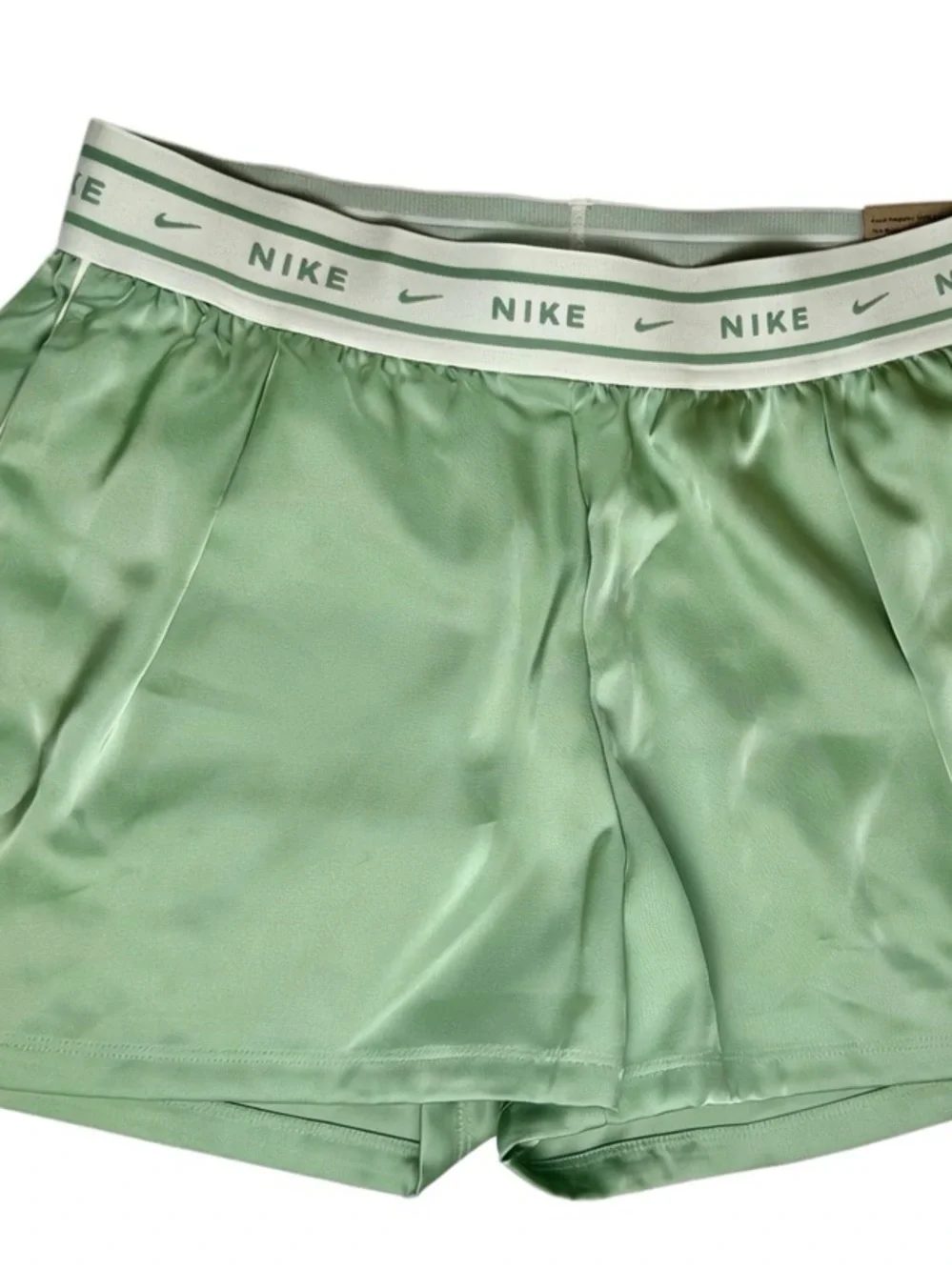 Nike Sportswear Women’s Satin Shorts | Medium | NWT | Steam/Sail